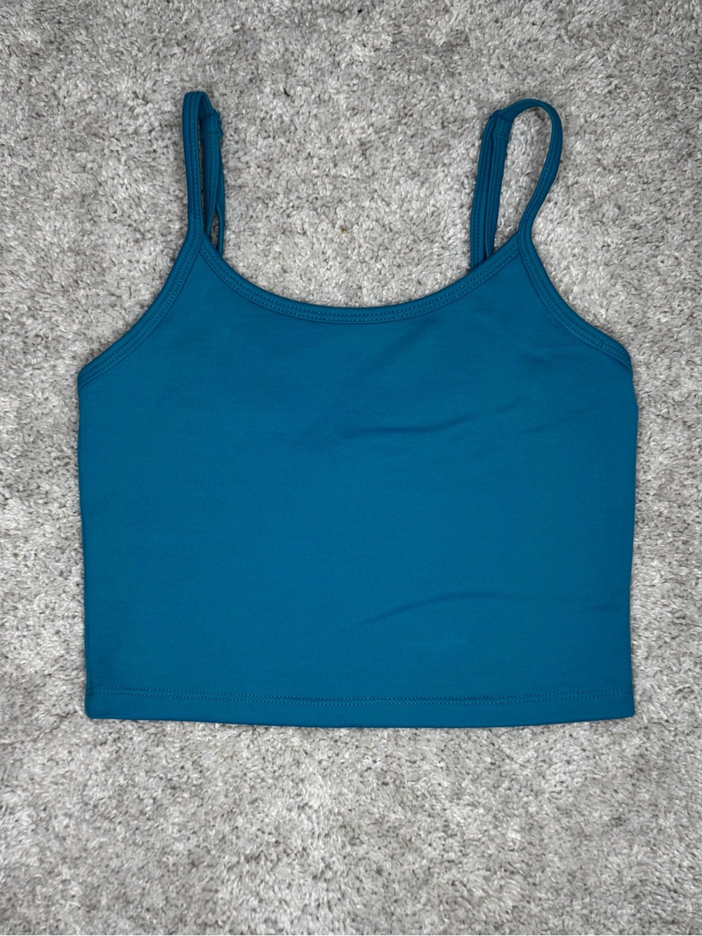 Balance Athletics Key Cropped Tank in Blue